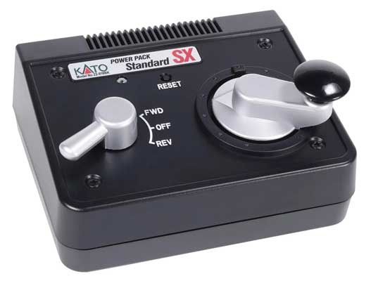 Standard SX Power Pack - Standard DC - Unitrack -- For HO and N Scale Trains (black housing)