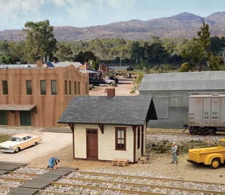 Flag Stop Station -- Kit - 3-3/8 x 3-1/16 x 2-7/8&quot;  8.57 x 7.78 x 7.3cm