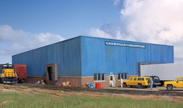 Lakeville Modern-Style Warehouse -- Kit - 12 x 19 x 4&quot;  30.5 x 48.3 x 10.2cm