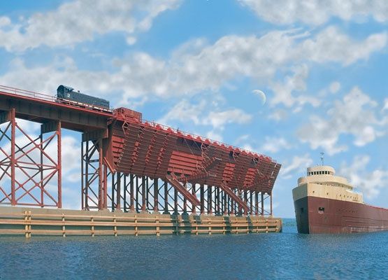 Ore Dock -- Kit - 48-1/2 x 5&quot;  121.2 x 12.5cm