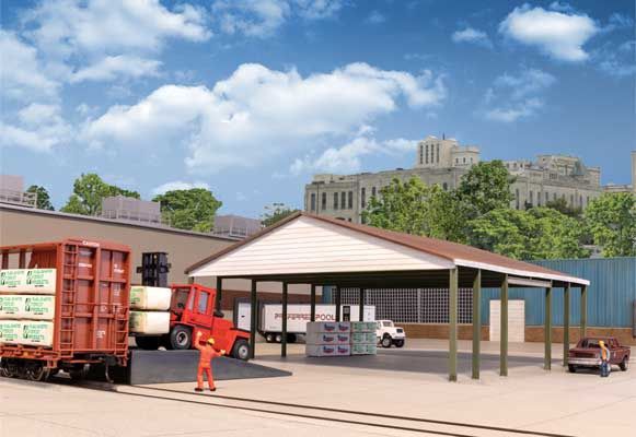 Open Air Intermodal Shed - Transload Facility -- Kit