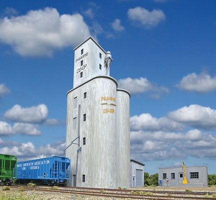 Prairie Co-Op Elevator -- Kit - 5-1/8 x 7-1/4 x 12&quot;  13 x 18.4 x 30.4cm