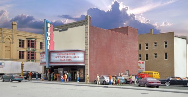Rivoli Theatre -- Kit - 6-1/8 x 9-3/4 x 7-1/2&quot;  15.3 x 24.3 x 18.7cm
