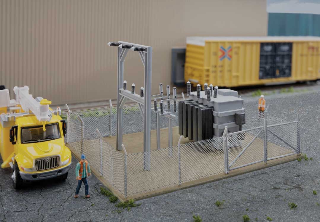 Small Substation -- Kit - 5 x 3-13/16 x 2-7/8&quot; 12.7 x 9.7 x 7.3cm