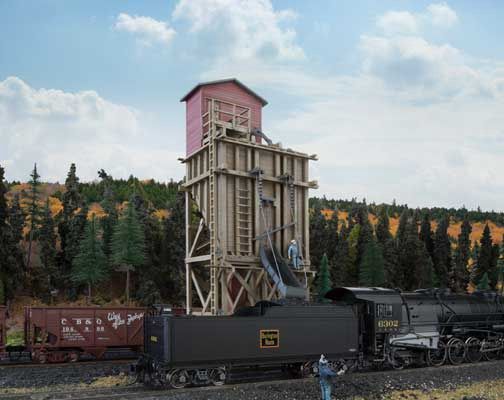 Small Wood Coaling Station -- Kit - 3 x 5-5/8 x 7-13/16&quot;   7.8 x 14.1 x 19.7cm