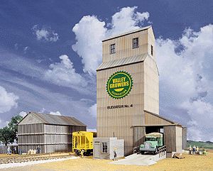 Valley Growers Association Steel Grain Elevator -- Kit