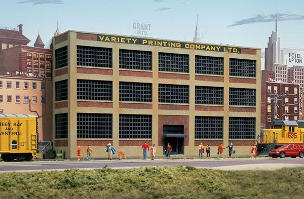 Variety Printing Background Building -- Kit - 12-1/4 x 2-3/4 x 6-11/16&quot;  30.6 x 6.8 x 16.7cm