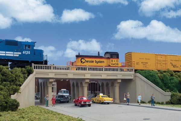 Urban Concrete Overpass -- Kit
