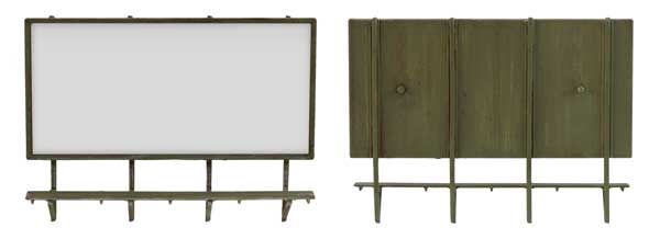 Wall-Mounted Billboard -- Kit pkg(3)