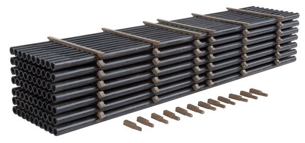 Pipe Load -- Kit - Fits Mainline 910-5800 Series Bulkhead Flatcar (Sold Separately)