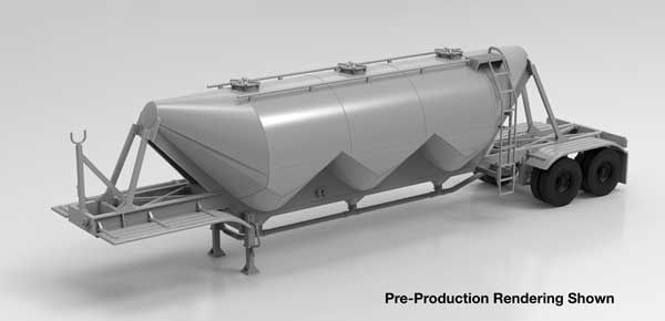 Dry Bulk Semi Trailer - Transload Facility, Select: Undecorated