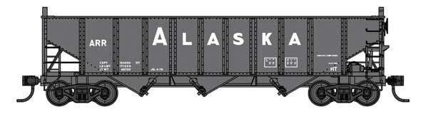 70-Ton AAR 3-Bay Open Hopper, Select: Alaska #14705