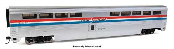 85&#39; Pullman-Standard Superliner I Diner - Lighted, Select: Amtrak(R) Ph III #38003