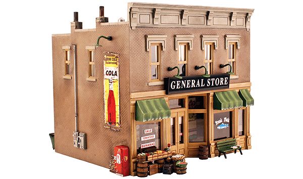 O Scale Lighted - Lubener&#39;s General Store