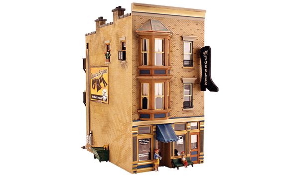 O Scale Lighted - J.W. Cobbler