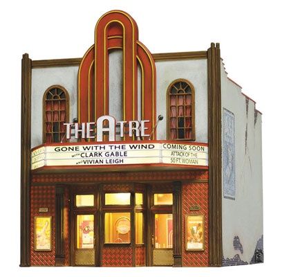 O Scale Lighted - Theatre