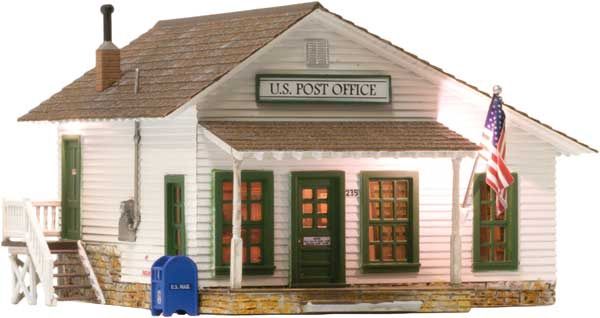 O Scale Lighted - Letters, Parcels &amp; Post - Built &amp; Ready(R)