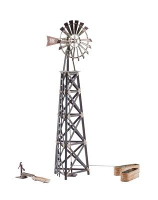 O Scale - Old Windmill - Weathered