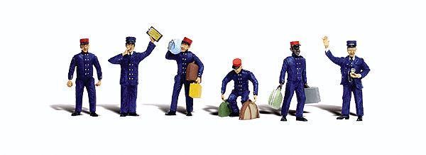 O Scale  Train Personnel pkg(6)
