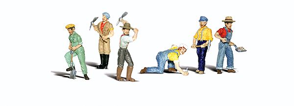 O Scale  Track Workers pkg(6)