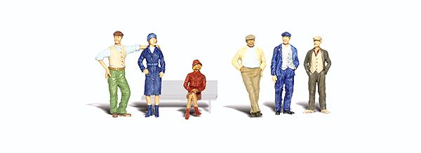 O Scale  Bystanders pkg(6)