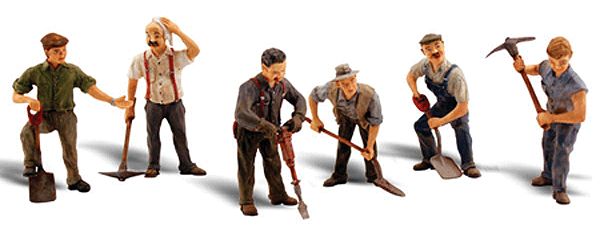 O Scale  Road Crew pkg(6)