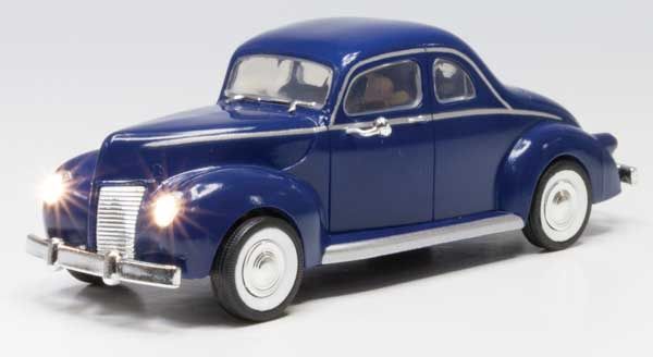 Blue Coupe - Just Plug(R) Lighted Vehicle -- Blue