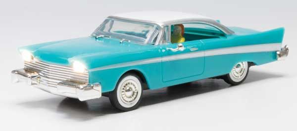 Fancy Fins - Just Plug(R) Lighted Vehicle -- Turquoise, White