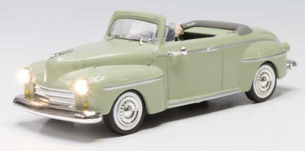 Just Plug(R) Lighted Vehicle -- Cool Convertible (Light Green)