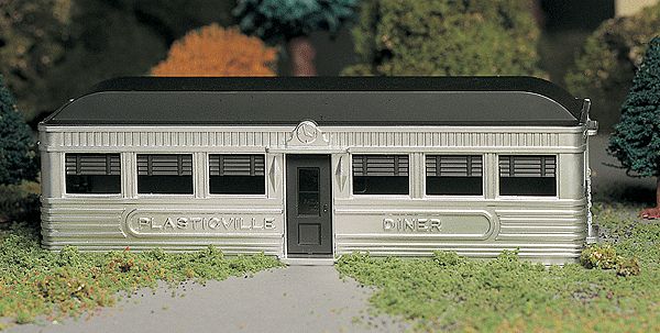 O Scale - Plasticville U.S.A.(R) Classic Kits -- Diner