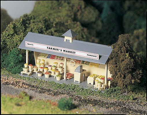 O Scale - Plasticville U.S.A.(R) Classic Kits -- Roadside Stand