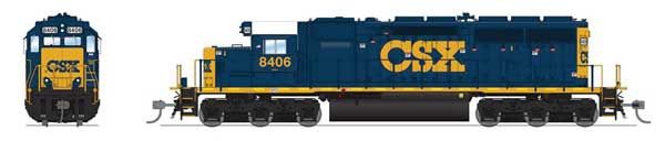 EMD SD40 Low Nose