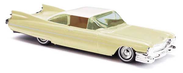 1959 Cadillac Eldorado Convertible - Assembled -- Top Up (ivory, white)