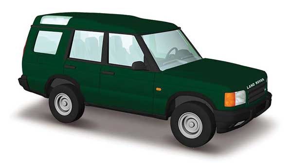 1998-2004 Land Rover Discovery - Assembled -- Green
