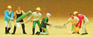 People Working -- Lumberjacks pkg(6) HO
