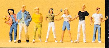 Pedestrians -- Teenaers HO