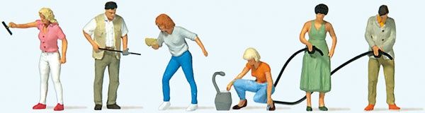 At the Gas Station -- Self-Service Patron pkg(6) HO