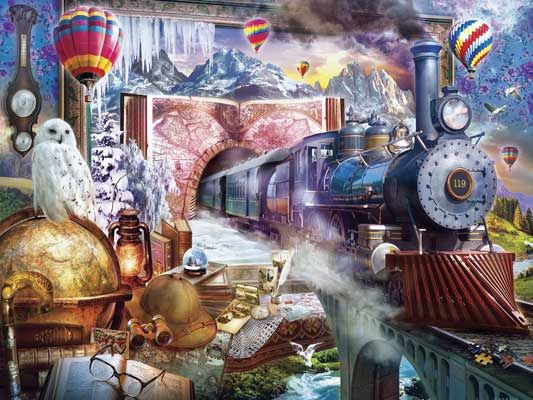 Jigsaw Puzzle - 300 Pieces, Select: Magical Journey
