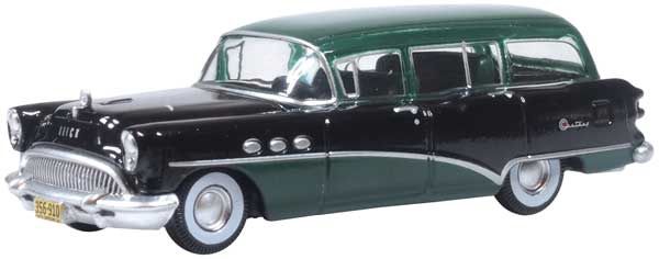 1954 Buick Century Estate Station Wagon, Select: Baffin Green, Carlsbad Black