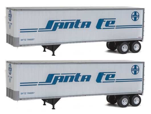 40' Trailmobile Trailer 2-Pack, Select: Santa Fe (white, blue)