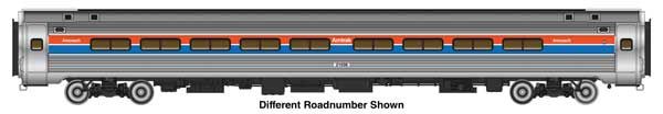 85' Amfleet I 84-Seat Coach, Select: Amtrak(R) Phase II  (Decal)
