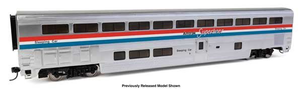 85' Pullman-Standard Superliner I Sleeper - Lighted, Select: Amtrak(R) Ph III #32002