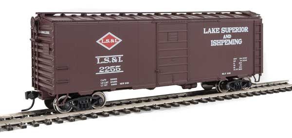 40' PS-1 Boxcar - Ready to Run -- Lake Superior &amp; Ishpeming #2255