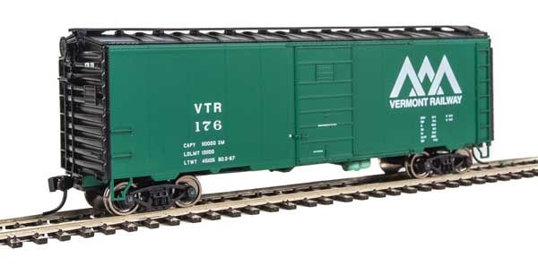40' PS-1 Boxcar - Ready to Run -- Vermont Railway #192