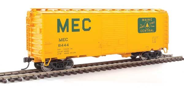 40' ACF Welded Boxcar w/8' Youngstown Door - Ready to Run -- Maine Central #8444