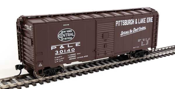 40' AAR Modified 1937 Boxcar - Ready to Run -- New York Central - Pittsburgh &amp; Lake Erie #30140