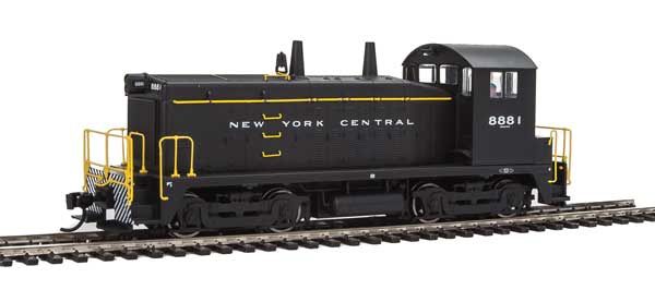 EMD SW7 - Standard DC -- New York Central #8881 (black)