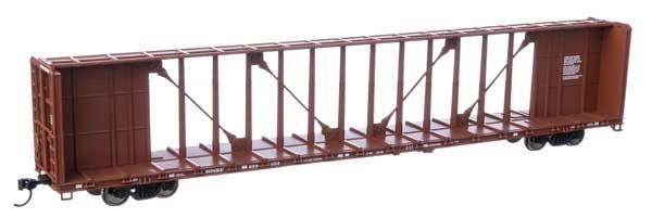 72' Centerbeam Flatcar w/Standard Beam - Ready to Run -- BNSF #559504