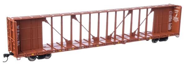 72' Centerbeam Flatcar w/Standard Beam - Ready to Run -- Illinois Central #977223