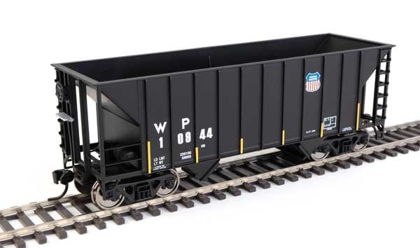 34' 100-Ton 2-Bay Hopper - Ready to Run -- Union Pacific(R)/WP(TM) #10944